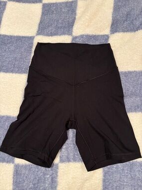 aerie offline High-Rise Black Women's Bike Shorts